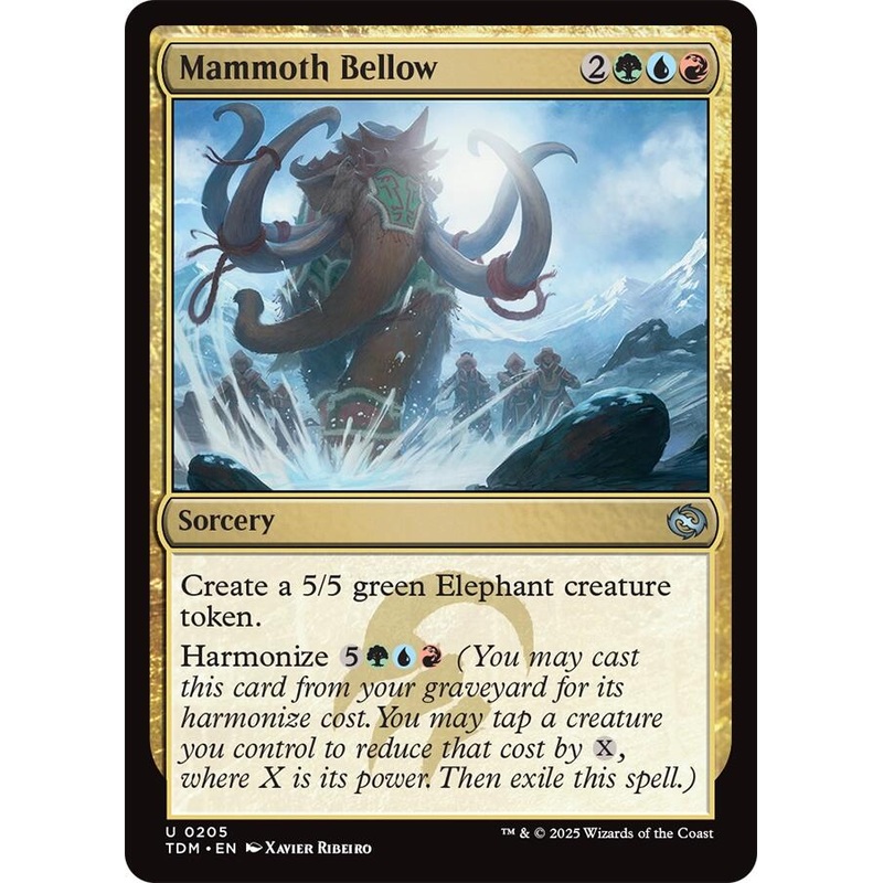 Mammoth Bellow [TDM - 205]