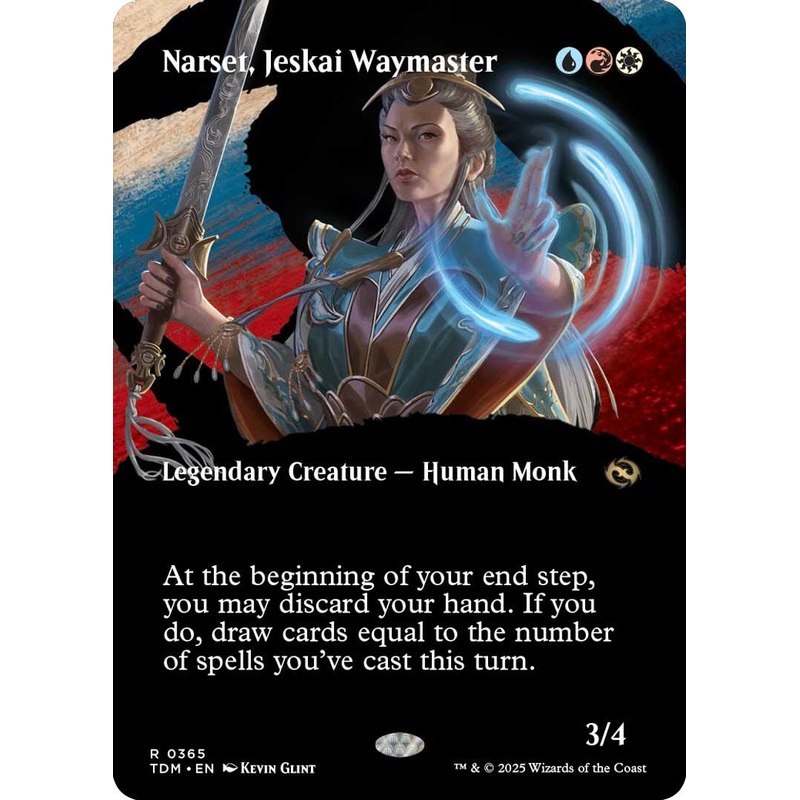 Narset, Jeskai Waymaster (Borderless) [TDM - 365]