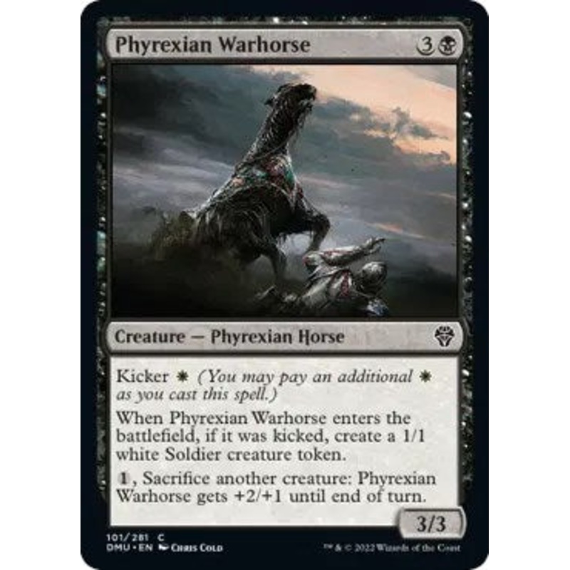 Phyrexian Warhorse [DMU - 101]