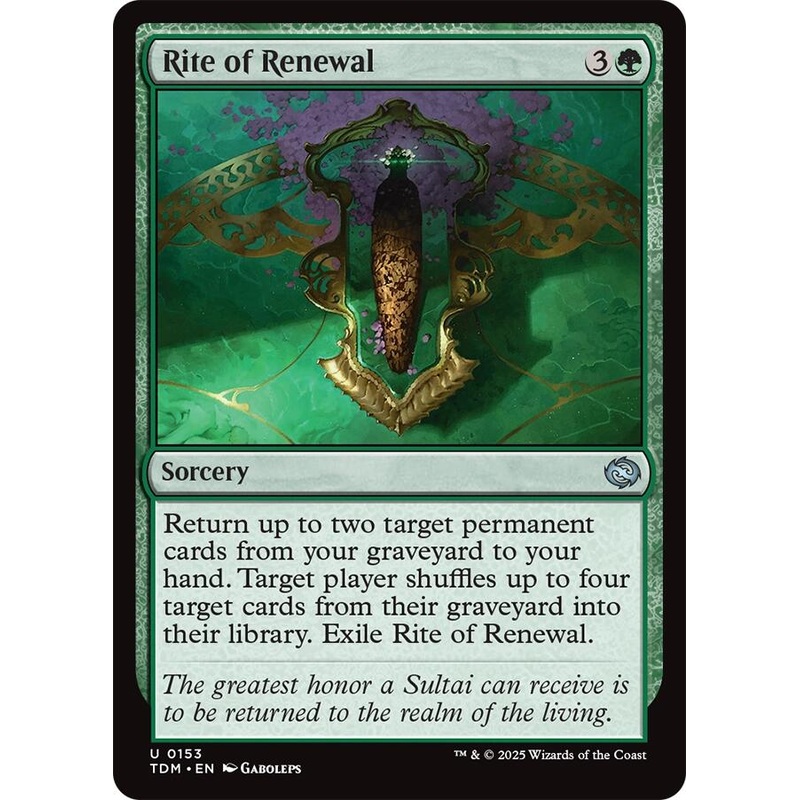 Rite of Renewal [TDM - 153]