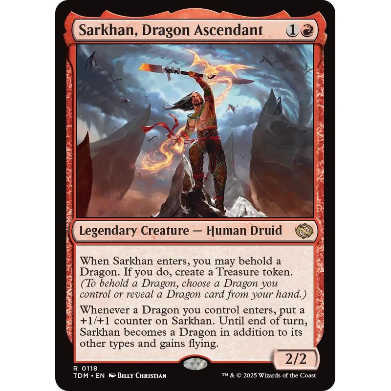 Sarkhan, Dragon Ascendant [TDM - 118]