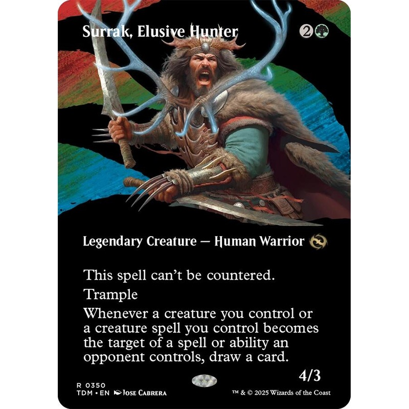 Surrak, Elusive Hunter (Borderless) [TDM - 350]