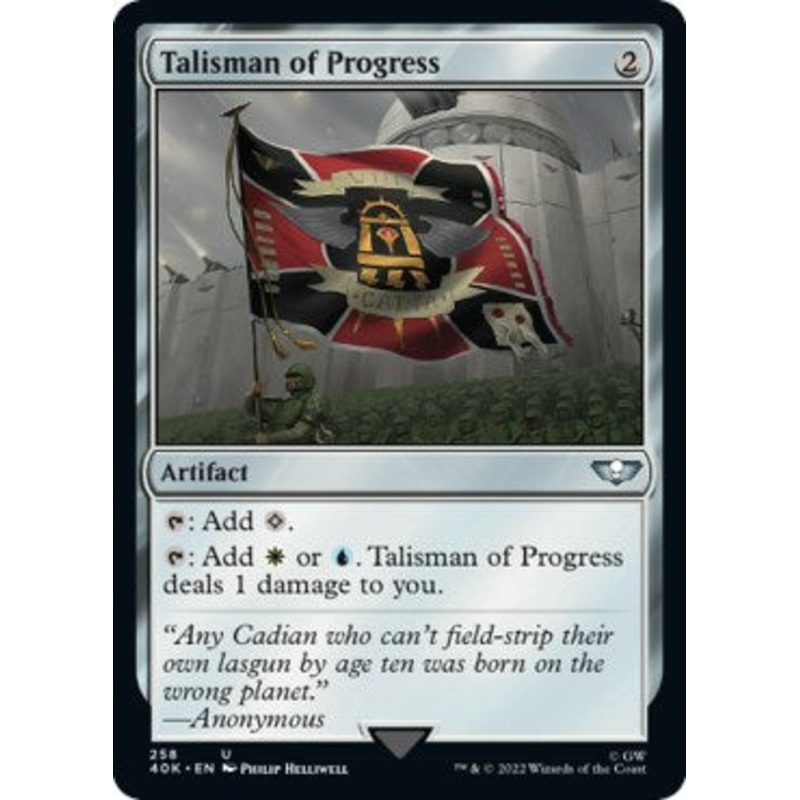 Talisman of Progress [40K - 258]