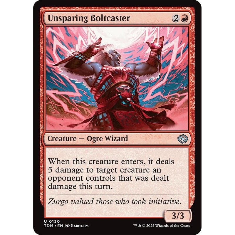 Unsparing Boltcaster [TDM - 130]