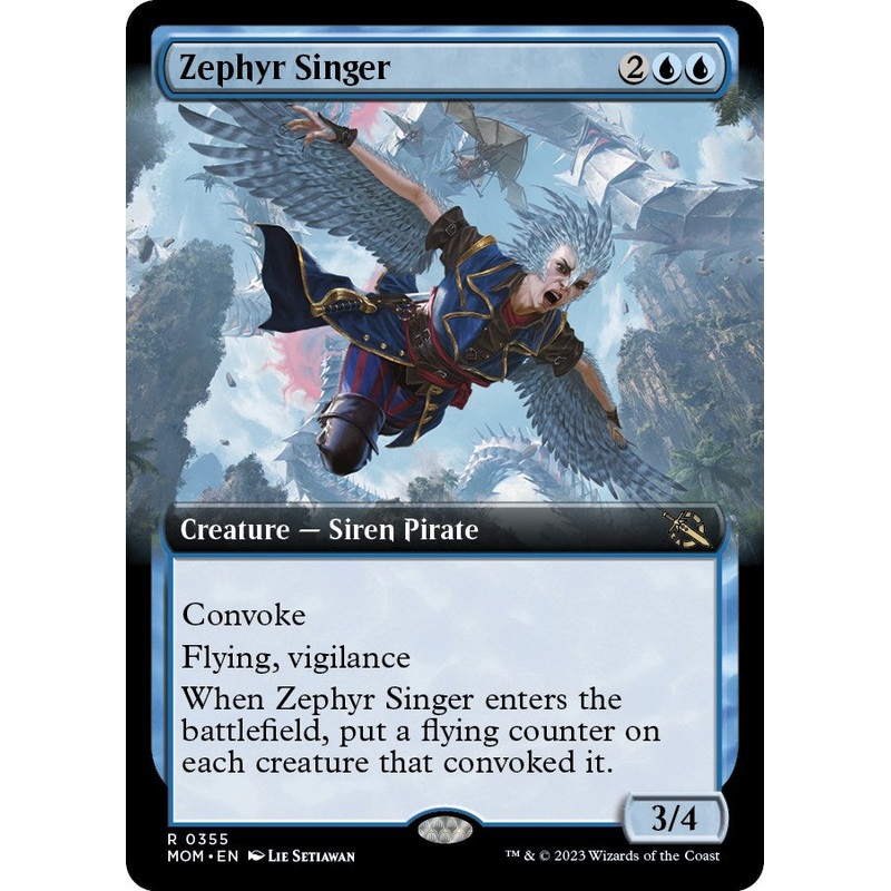 Zephyr Singer (Extended Art) [MOM - 355]