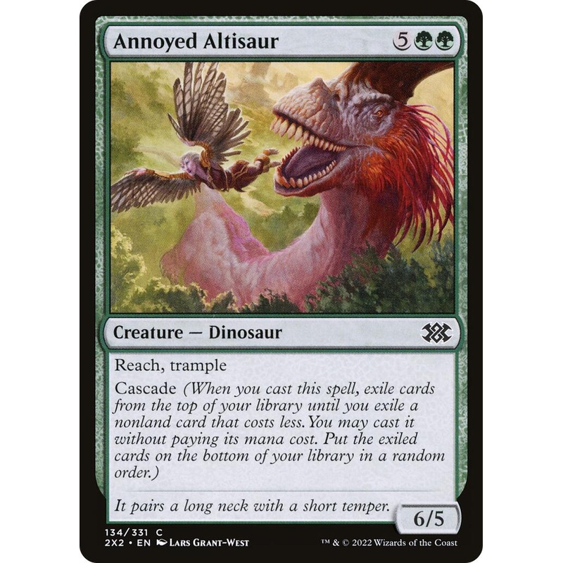Annoyed Altisaur [2X2 - 134]