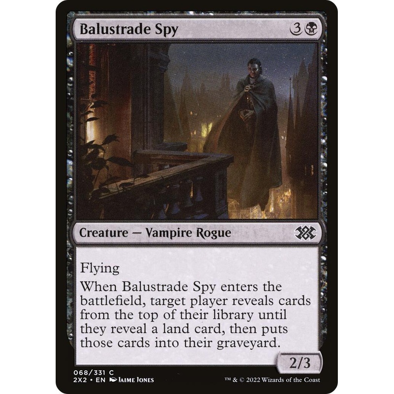 Balustrade Spy [2X2 - 68]