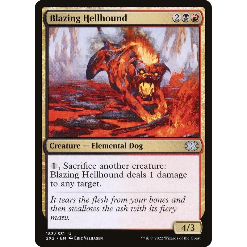 Blazing Hellhound [2X2 - 183]