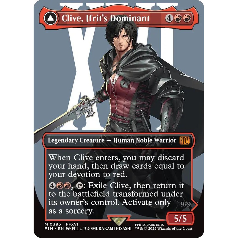 Clive, Ifrit's Dominant (Borderless) (0385) [FIN - 385]