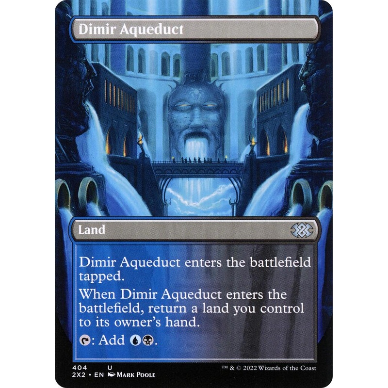 Dimir Aqueduct (Borderless) [2X2 - 404]