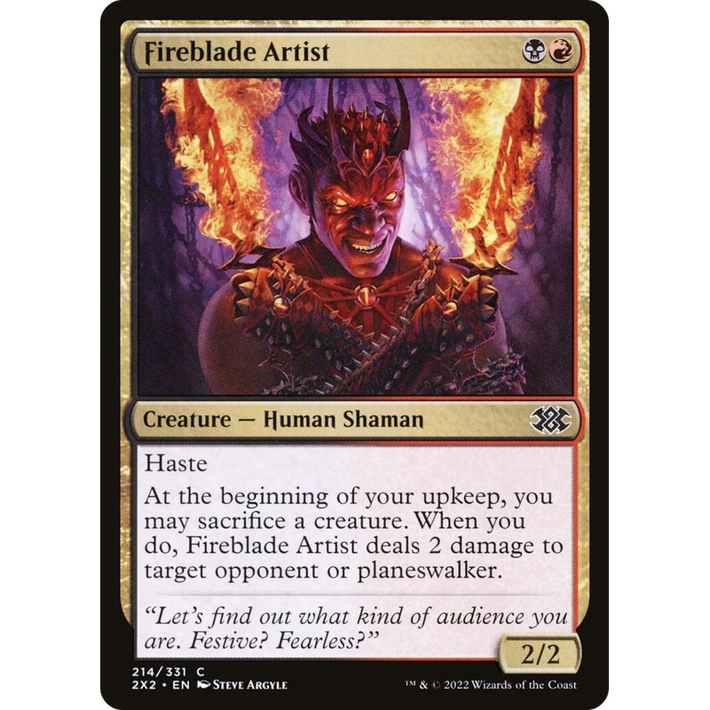 Fireblade Artist [2X2 - 214]