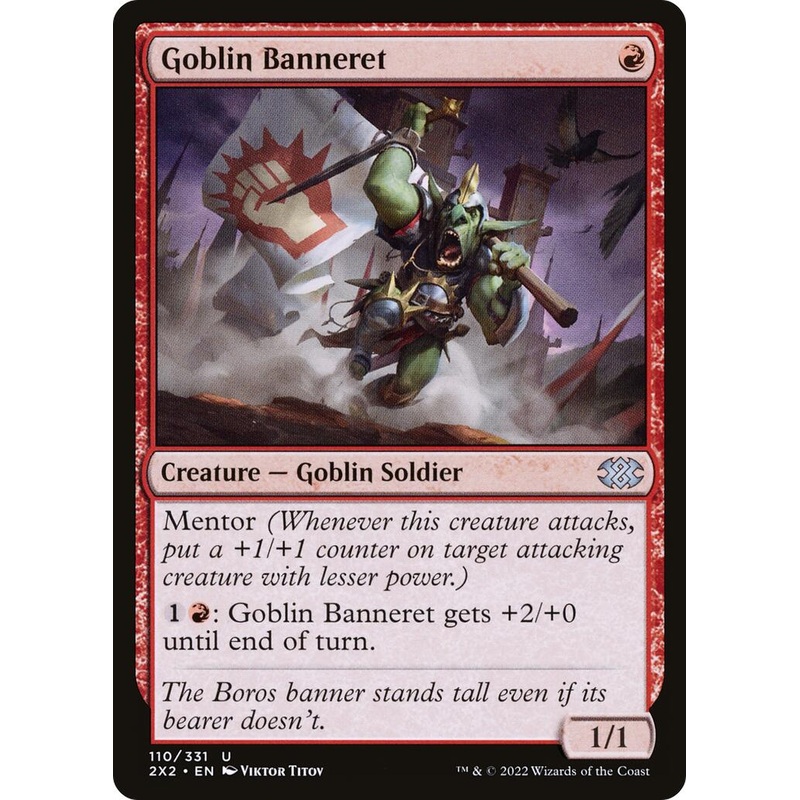 Goblin Banneret [2X2 - 110]