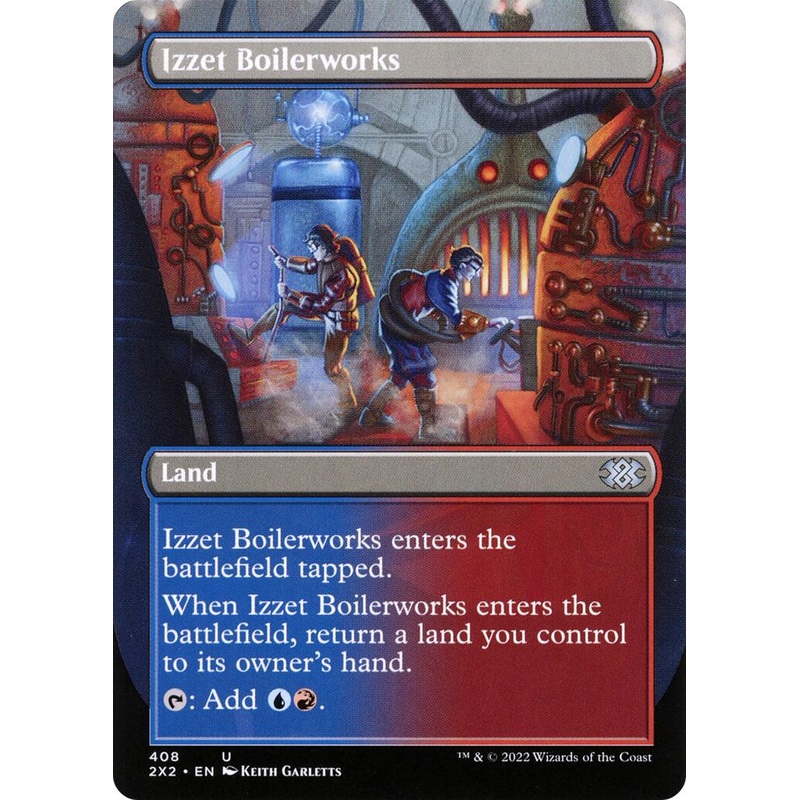 Izzet Boilerworks (Borderless) [2X2 - 408]