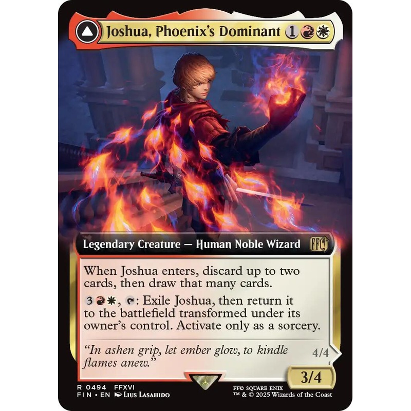 Joshua, Phoenix's Dominant (Extended Art) [FIN - 494]