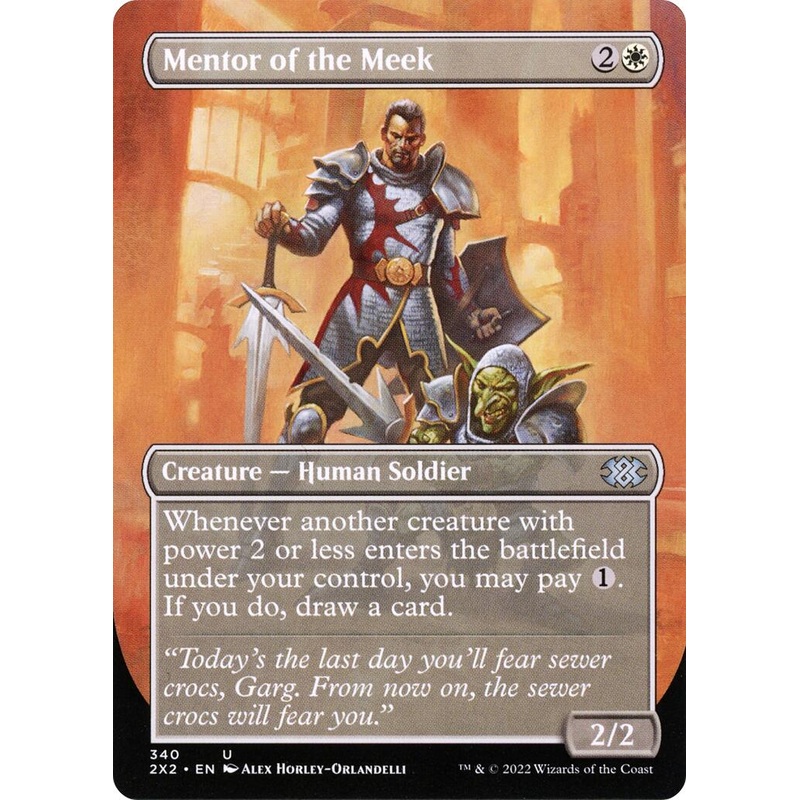 Mentor of the Meek (Borderless) [2X2 - 340]
