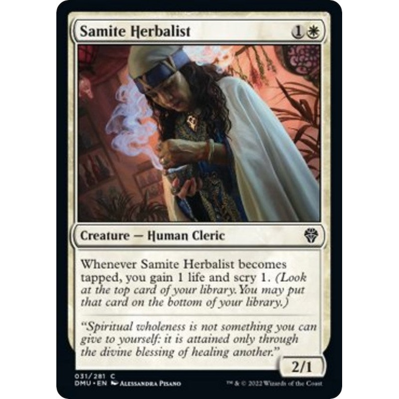 Samite Herbalist [DMU - 31]