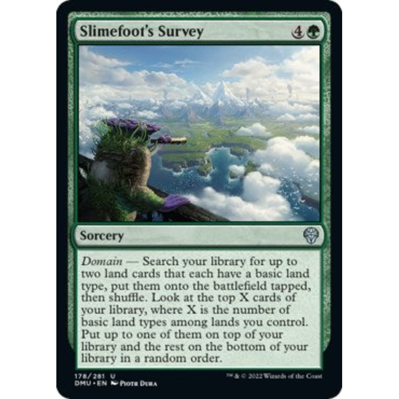 Slimefoot's Survey [DMU - 178]