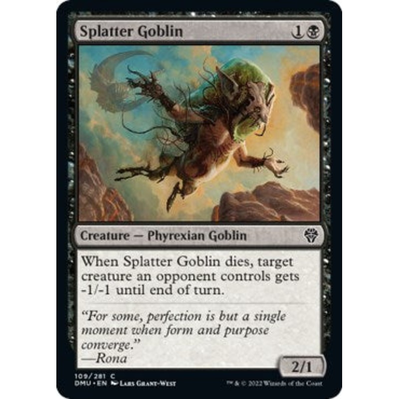 Splatter Goblin [DMU - 109]
