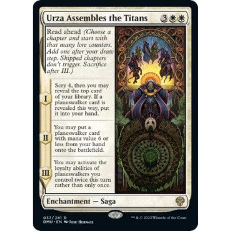 Urza Assembles the Titans [DMU - 37]