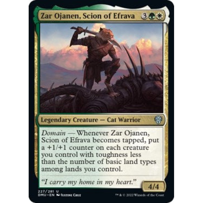 Zar Ojanen, Scion of Efrava [DMU - 227]