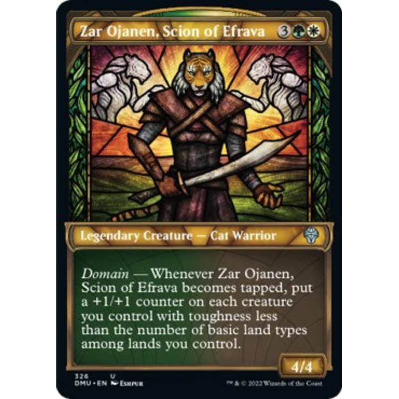 Zar Ojanen, Scion of Efrava (Showcase) [DMU - 326]