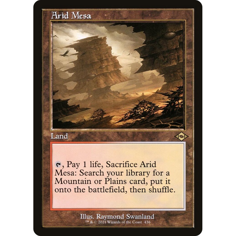 Arid Mesa (Retro Frame) [MH2 - 436]