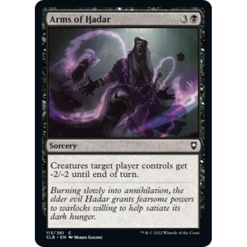 Arms of Hadar [CLB - 113]