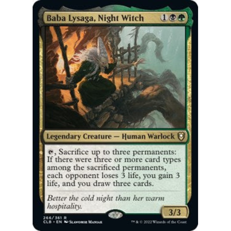 Baba Lysaga, Night Witch [CLB - 266]