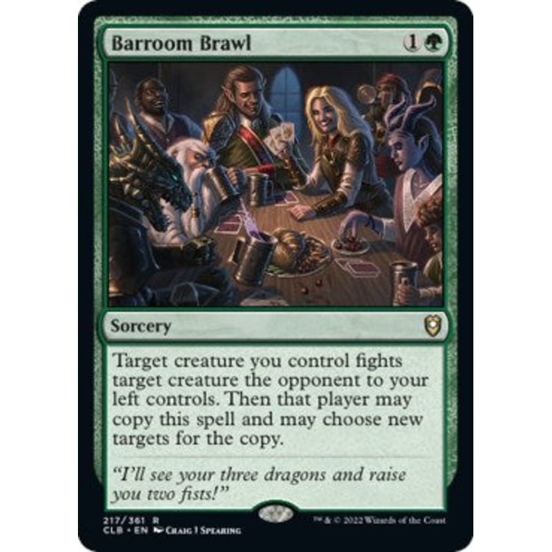 Barroom Brawl [CLB - 217]