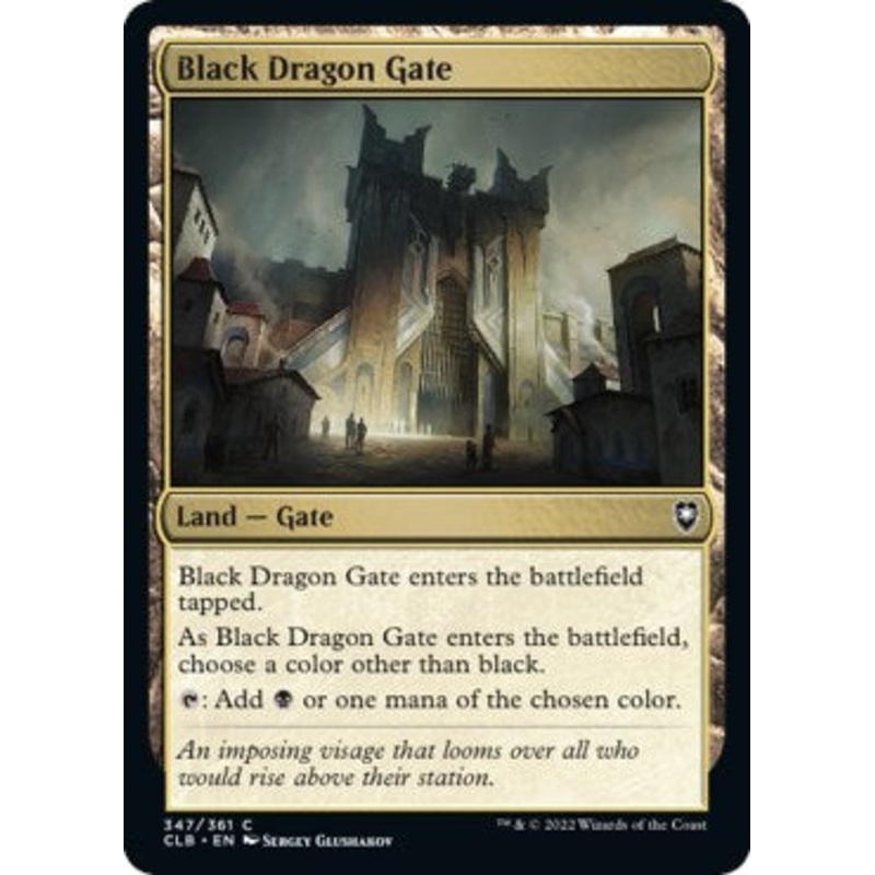 Black Dragon Gate [CLB - 347]