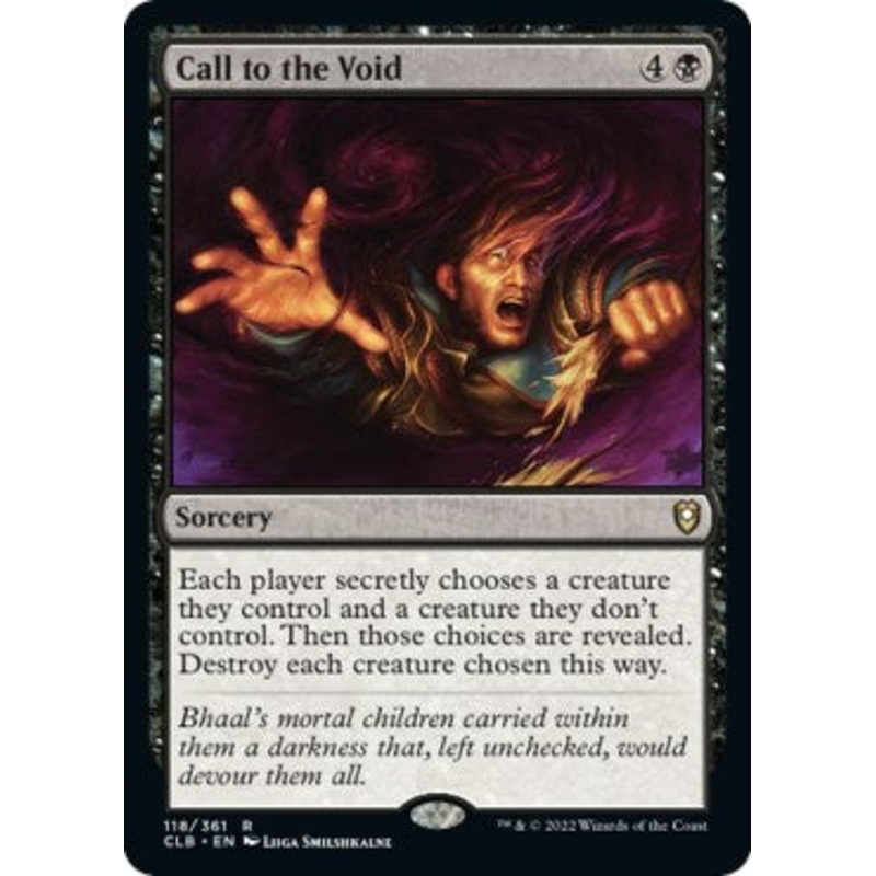 Call to the Void [CLB - 118]