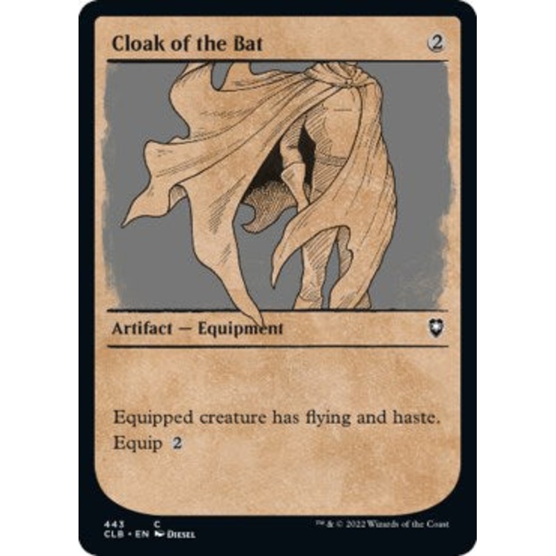 Cloak of the Bat (Showcase) [CLB - 443]