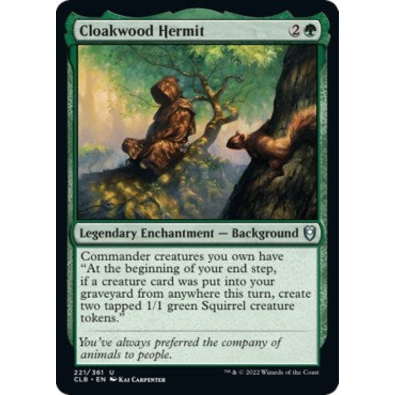 Cloakwood Hermit [CLB - 221]