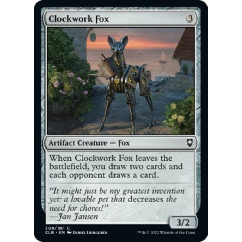 Clockwork Fox [CLB - 308]