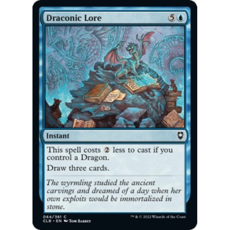 Draconic Lore [CLB - 64]
