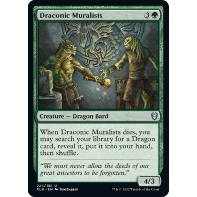 Draconic Muralists [CLB - 224]