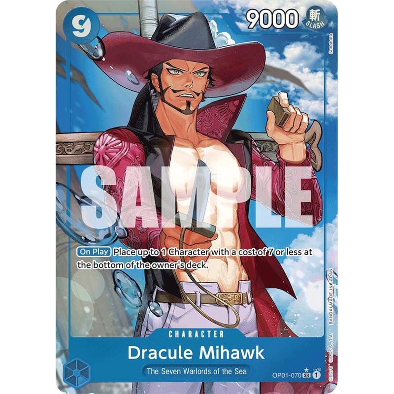 Dracule Mihawk (OP01-070) (Alternate Art) [PRB-01 - OP01-070]