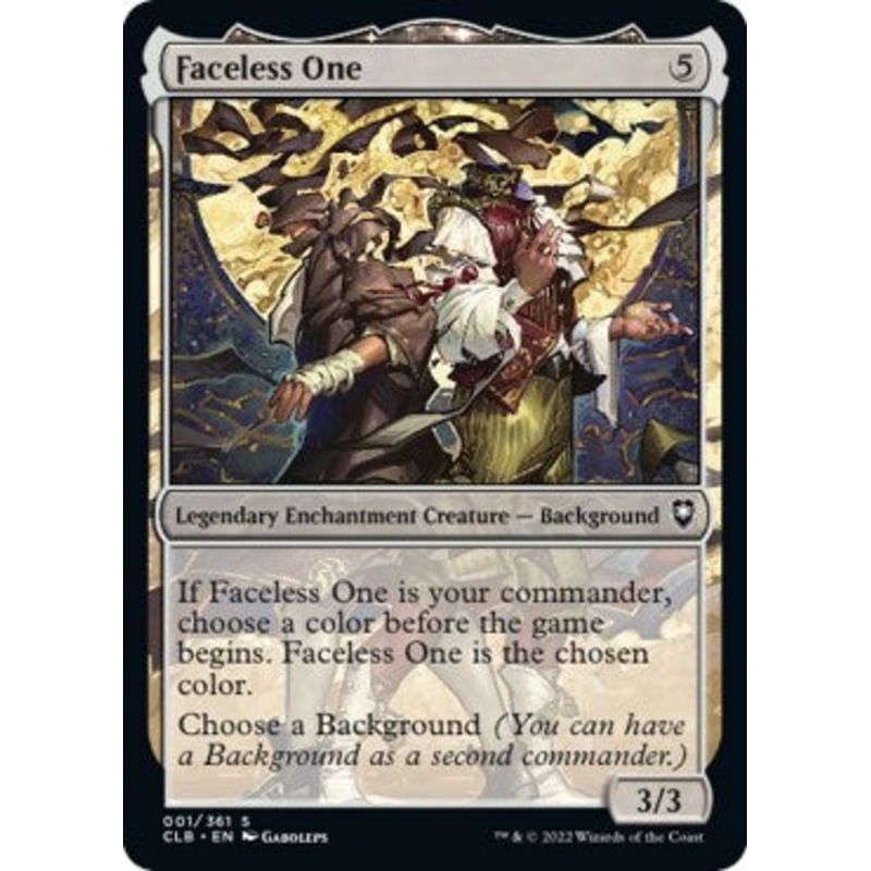 Faceless One [CLB - 1]