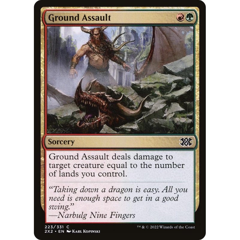 Ground Assault [2X2 - 223]