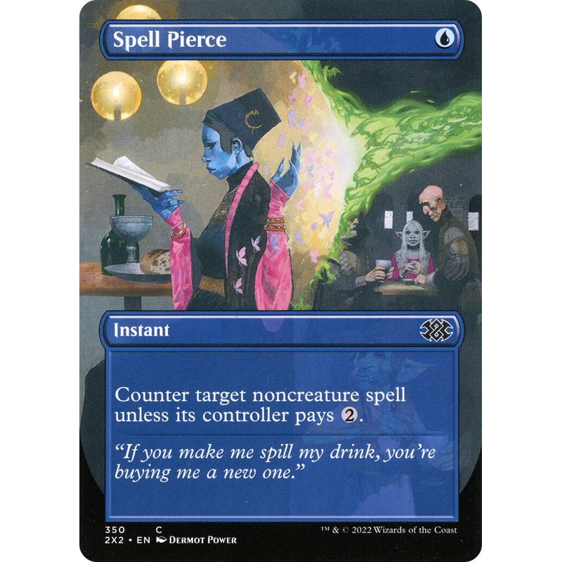 Spell Pierce (Borderless) [2X2 - 350]