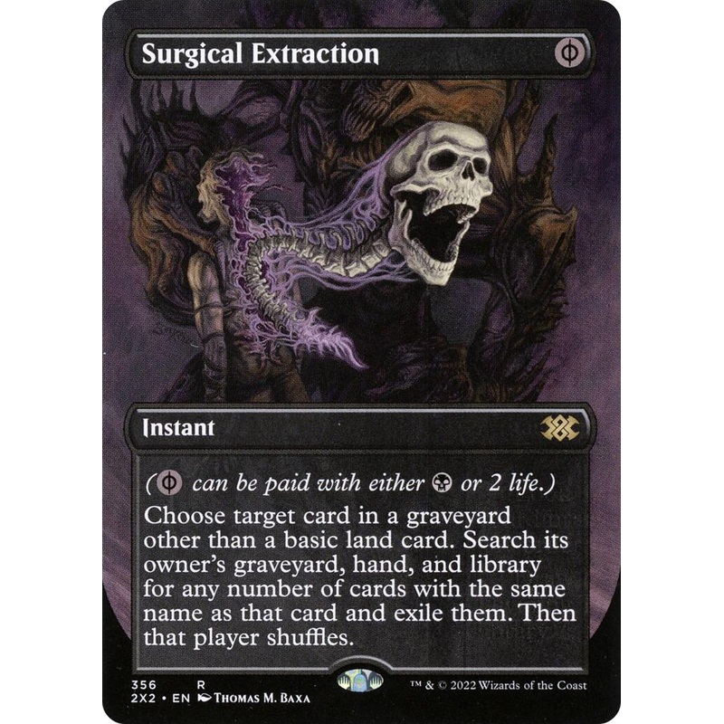 Surgical Extraction (Borderless) [2X2 - 356]