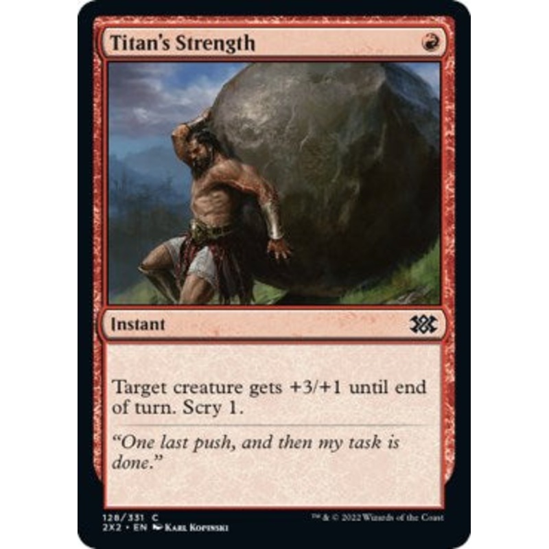 Titan's Strength [2X2 - 128]
