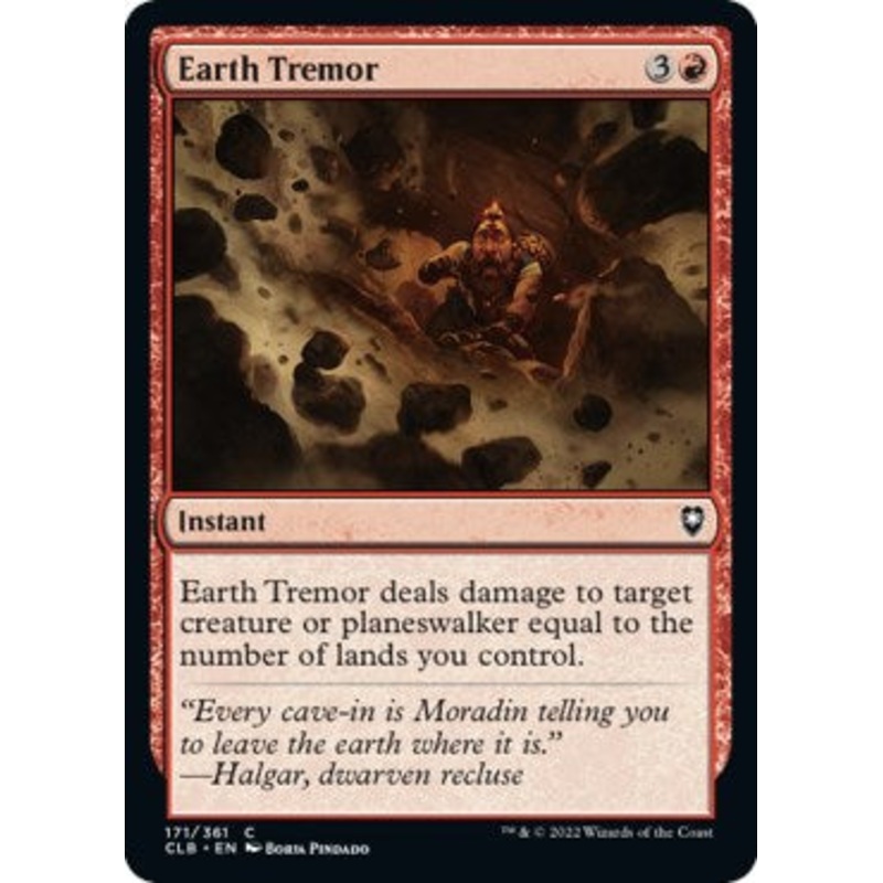 Earth Tremor [CLB - 171]
