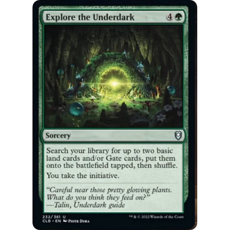 Explore the Underdark [CLB - 232]