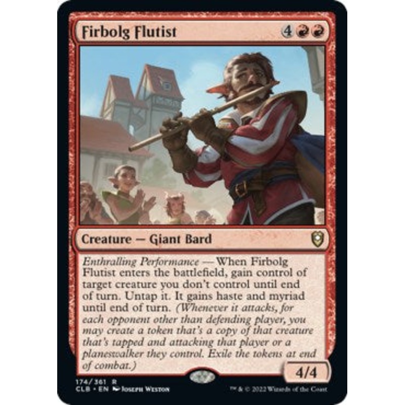 Firbolg Flutist [CLB - 174]