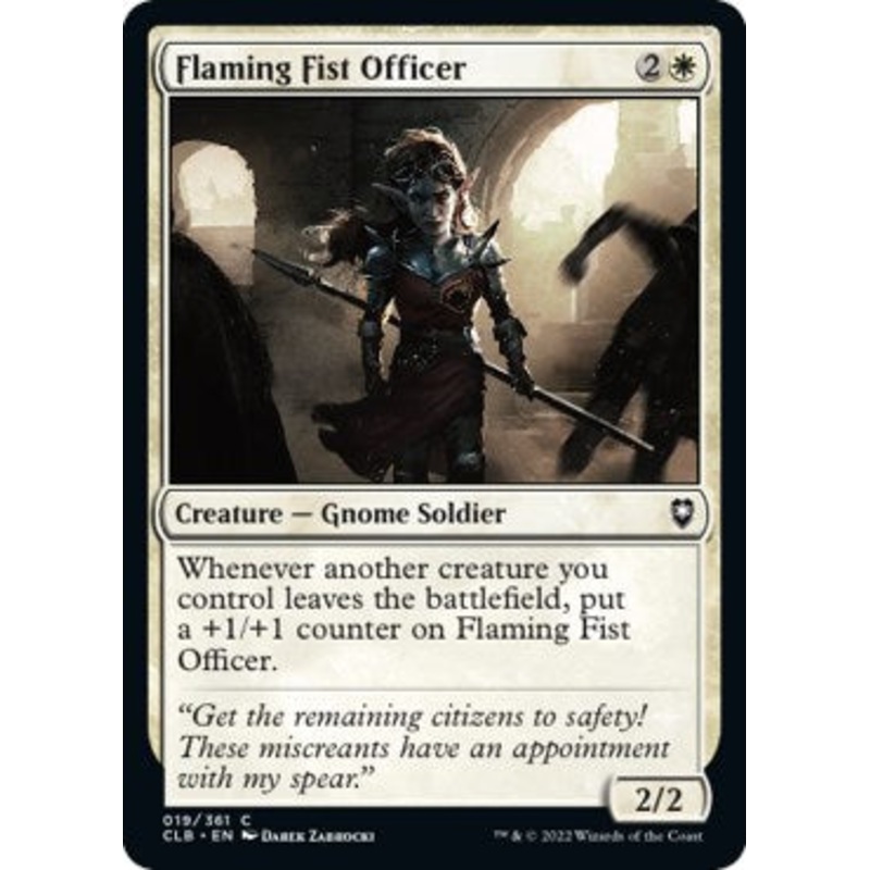 Flaming Fist Officer [CLB - 19]