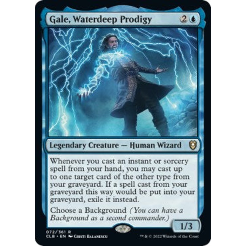 Gale, Waterdeep Prodigy [CLB - 72]