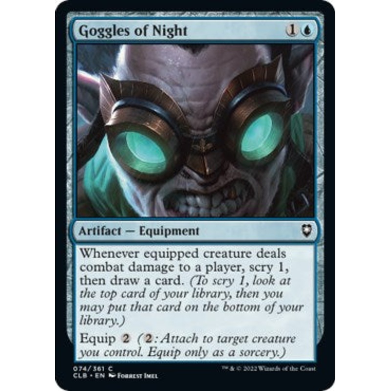 Goggles of Night [CLB - 74]