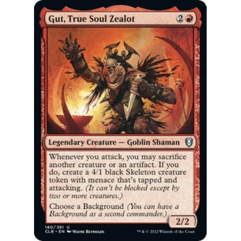 Gut, True Soul Zealot [CLB - 180]