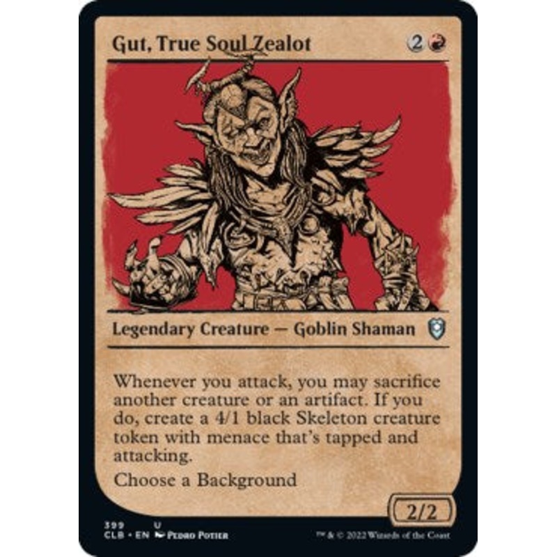 Gut, True Soul Zealot (Showcase) [CLB - 399]